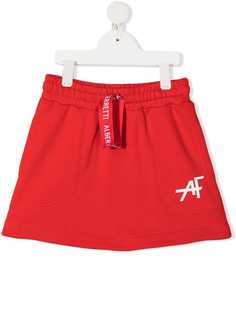 Alberta Ferretti Kids спортивная юбка с логотипом