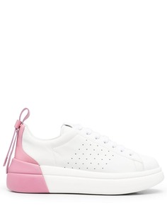 RED(V) кроссовки с контрастной вставкой