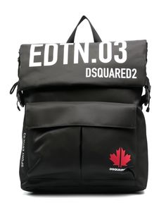 Dsquared2 Kids рюкзак с логотипом и пряжками