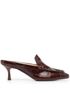 Tods мюли с жатым эффектом Tod’S