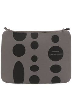 Comme Des Garçons Wallet сумка для ноутбука с геометричным принтом и логотипом