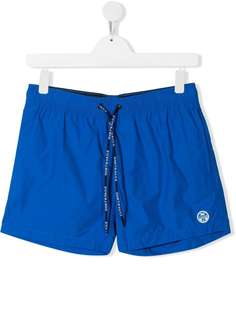 North Sails Kids плавки-шорты с нашивкой-логотипом