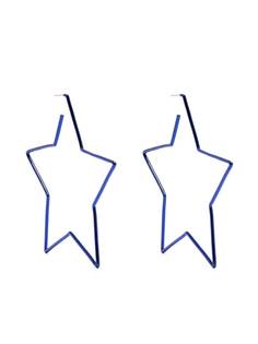 Isabel Marant серьги-кольца в форме звезд
