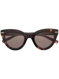 MISSONI EYEWEAR солнцезащитные очки в оправе кошачий глаз