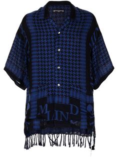 Mastermind World рубашка с геометричным принтом