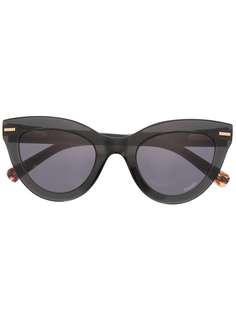 MISSONI EYEWEAR солнцезащитные очки в оправе кошачий глаз