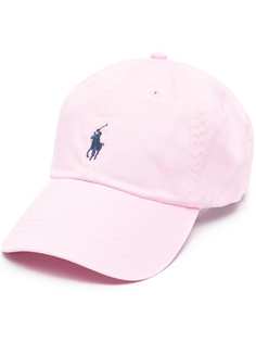 Ralph Lauren Kids кепка с вышитым логотипом