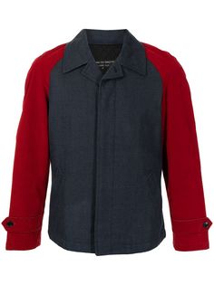 Comme Des Garçons Pre-Owned однобортный пиджак в стиле колор-блок