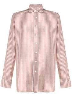 Lardini рубашка в вертикальную полоску