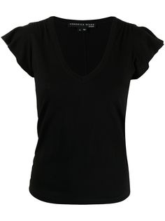 Veronica Beard футболка Mesa с V-образным вырезом