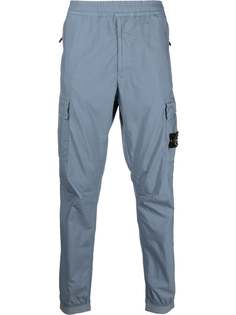 Stone Island брюки карго с нашивкой-логотипом