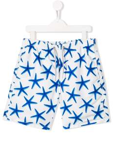 Mc2 Saint Barth Kids плавки-шорты с принтом