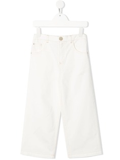 Elisabetta Franchi La Mia Bambina прямые джинсы с завышенной талией