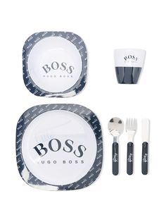 BOSS Kidswear набор посуды с логотипом