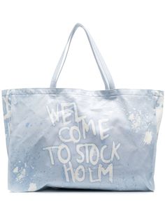 Acne Studios сумка Welcome To Stockholm