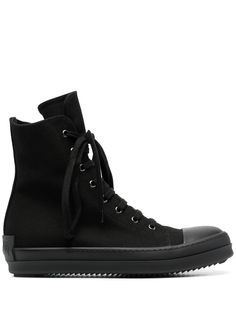 Rick Owens DRKSHDW высокие кеды на молнии