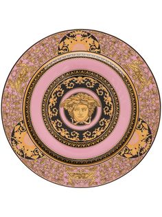 Versace сервировочная тарелка Medusa Rose (30 см)