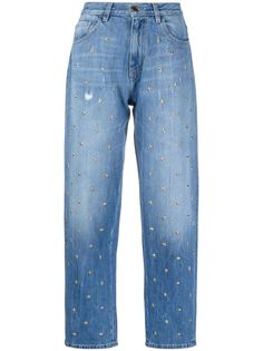 Pinko джинсы прямого кроя с завышенной талией