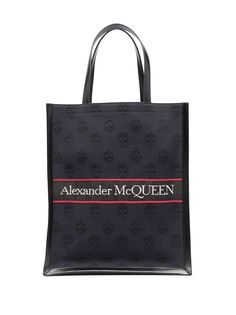 Alexander McQueen сумка-тоут с узором Skull