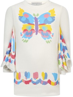 Stella McCartney Kids платье-футболка с принтом