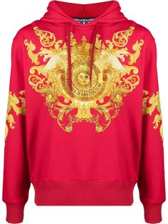 Versace Jeans Couture худи с принтом Barocco