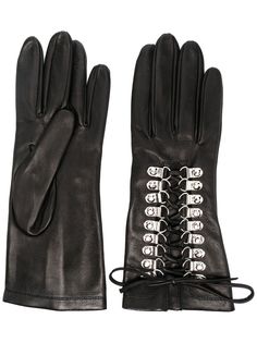 Manokhi перчатки со шнуровкой
