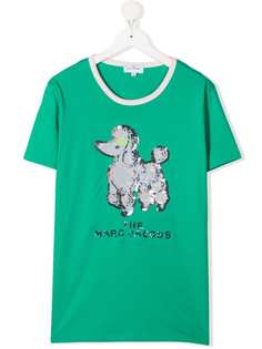 The Marc Jacobs Kids футболка с пайетками