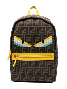 Fendi Kids рюкзак с логотипом FF