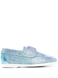 Le Silla ботинки с кристаллами