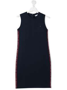 Tommy Hilfiger Junior платье миди с логотипом
