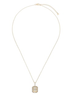 Mateo колье из желтого золота с кристаллами