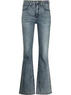 Veronica Beard расклешенные джинсы Beverly с завышенной талией
