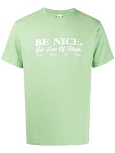 Sporty & Rich футболка Be Nice с короткими рукавами