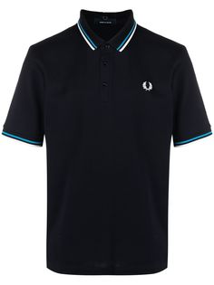 FRED PERRY рубашка поло с вышитым логотипом