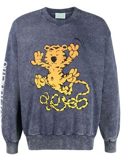 Aries толстовка с графичным принтом