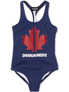 Dsquared2 Kids купальник с принтом