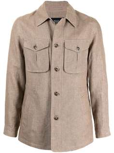 Man On The Boon. куртка-рубашка на пуговицах