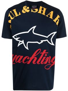 Paul & Shark футболка Yachting с логотипом