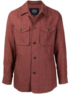 Man On The Boon. куртка-рубашка на пуговицах