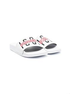 Dsquared2 Kids шлепанцы с логотипом