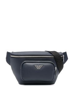 Emporio Armani поясная сумка с логотипом