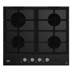 Варочная панель Beko HSLG64425ST, независимая, черный