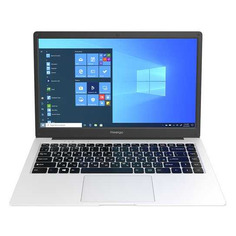 Ноутбук Prestigio SmartBook 133C4, 14.1", AMD A4 9120e 1.5ГГц, 4ГБ, 64ГБ eMMC, AMD Radeon R3, Windows 10 Professional, HG1PSB133C04CGPMGCIS, серебристый