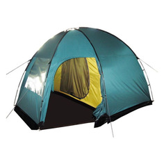 Палатка Tramp Bell 3 (V2) кемпинг. 3мест. зеленый