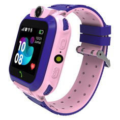 Смарт-часы Smarterra SmartLife Kids, 54мм, 1.44", розовый / фиолетовый [sm-slkp]