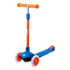 Самокат RIDEX Hero, детский, 3-колесный, синий/оранжевый [ут-00018410]