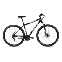 Велосипед ALTAIR AL 29 D (2021), горный (взрослый), рама 19", колеса 29", темно-синий/серебристый, 15.5кг [rbkt1m69q008]