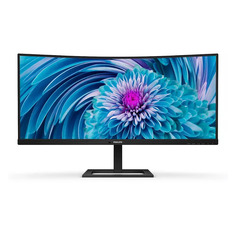 Монитор Philips UltraWide 346E2CUAE (00/01) 34", черный