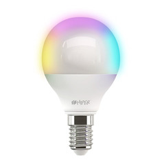 Умная лампа Hiper IOT C3 RGB Е14 6Вт 250lm Wi-Fi (упак.:1шт) (HI-C3 RGB)