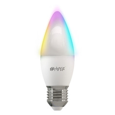 Умная лампа Hiper IOT LED A2 RGB E27 6Вт 520lm Wi-Fi (упак.:1шт) (HI-A2 RGB)